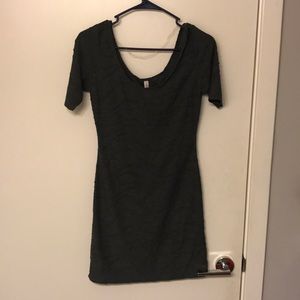 Dark Grey Dress